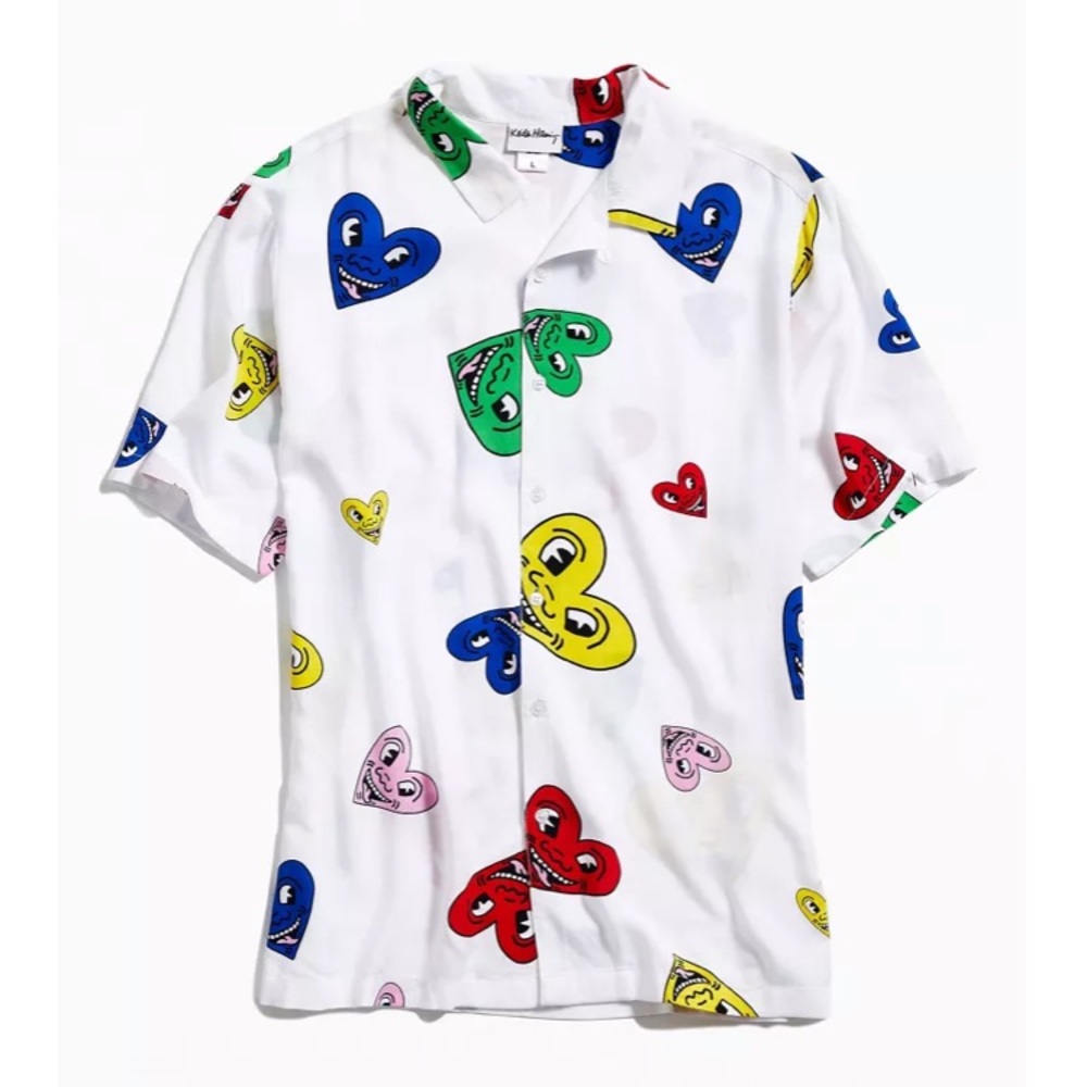 KEITH HARING Men’s dress shirt Ripple Junction M/M BNWT